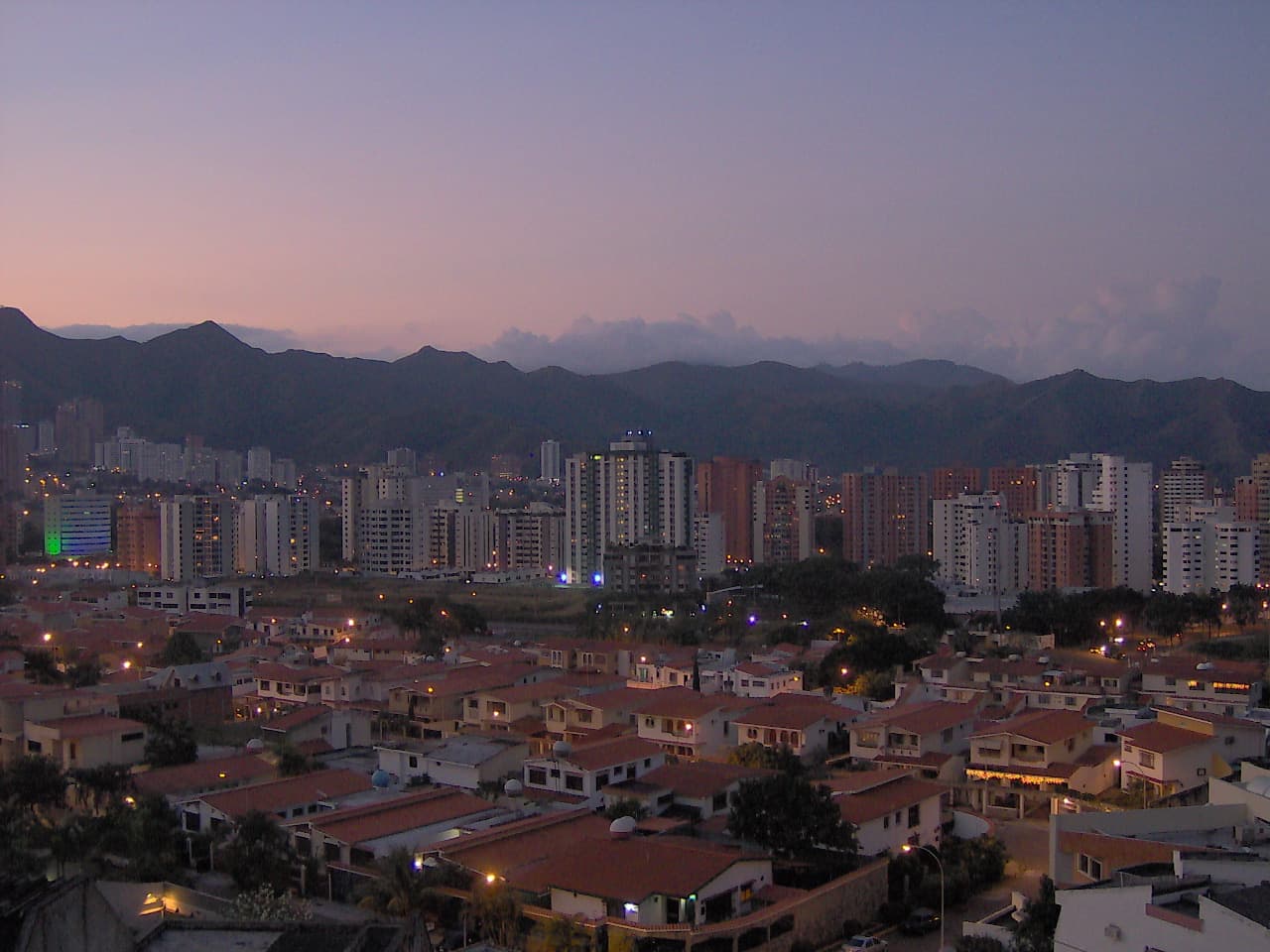 Panorama von Valencia Venezuela