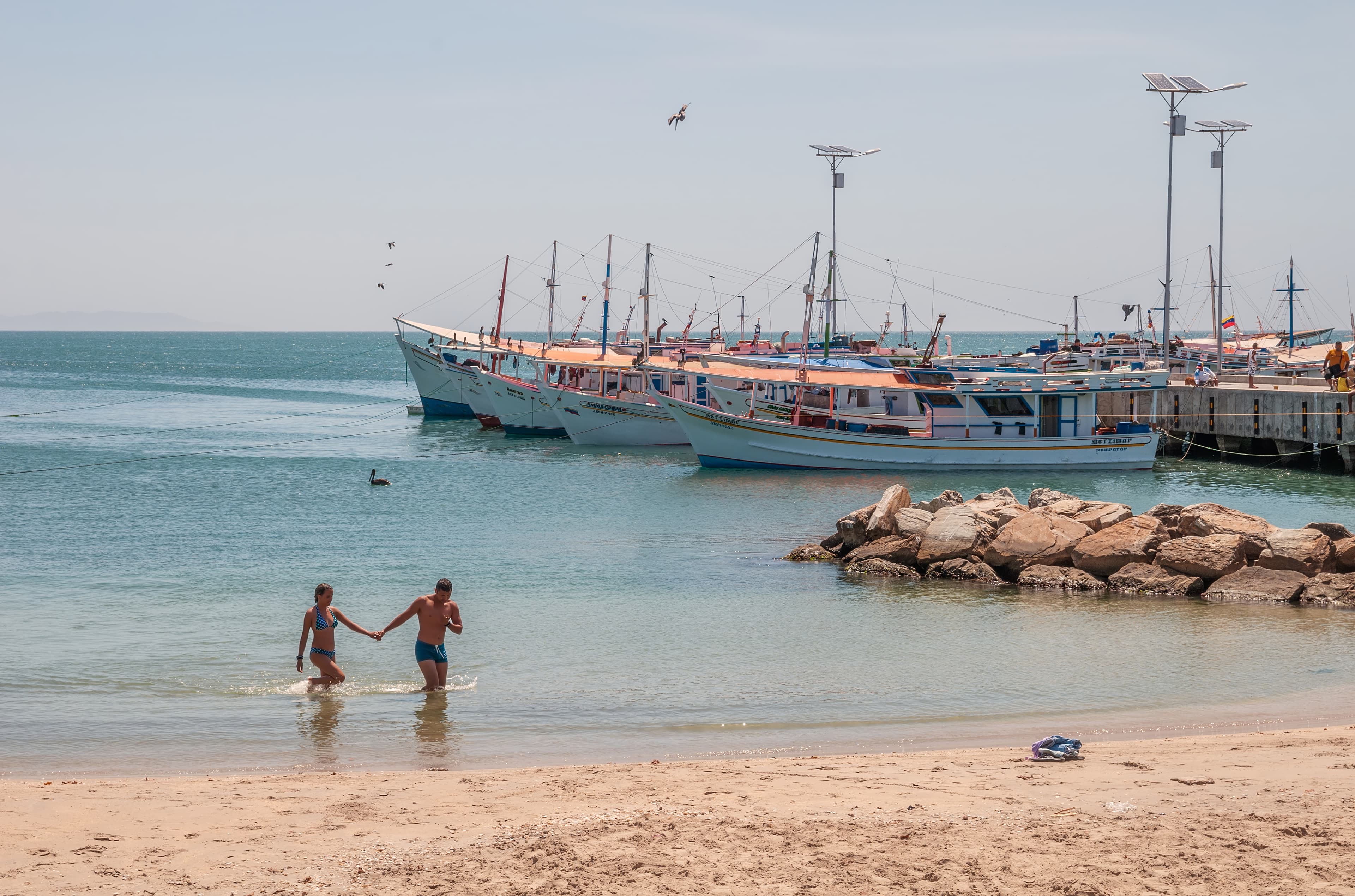 Strand auf Isla Margarita in Venezuela